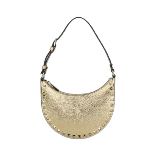 Rockstud Leather Shoulder Bag