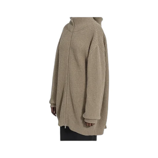 Mm6 Maison Margiela Ribbed Knit Cardigan