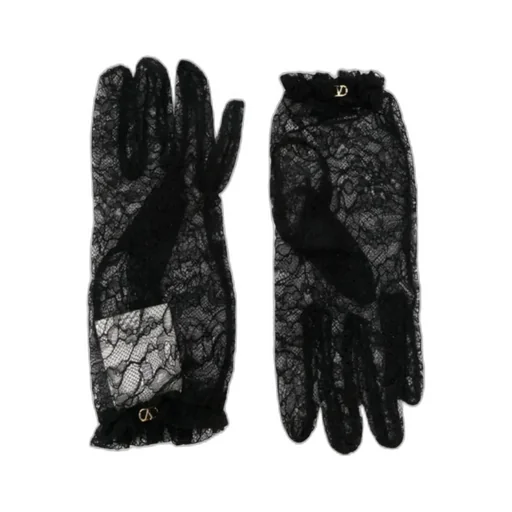 Valentino Vlogo Signature Lace Gloves