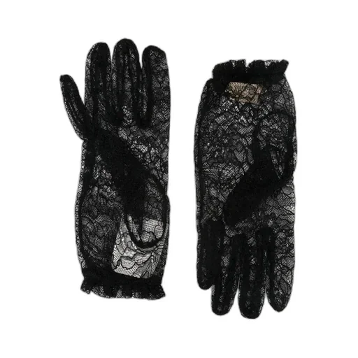 Valentino Vlogo Signature Lace Gloves