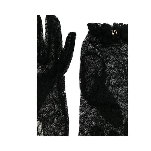 Valentino Vlogo Signature Lace Gloves