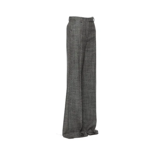 Valentino Pleat Detailed Straight Leg Pants