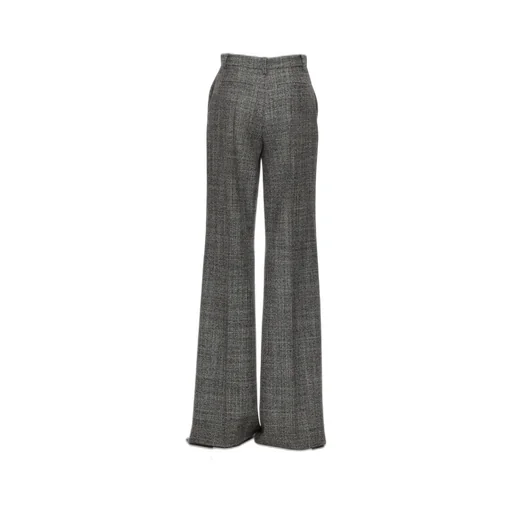 Valentino Pleat Detailed Straight Leg Pants