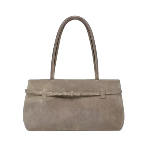 Manu Atelier Buckle Detailed Shoulder Bag