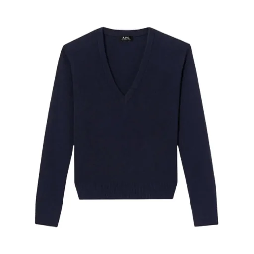 V-Neck Ribbed Jumper