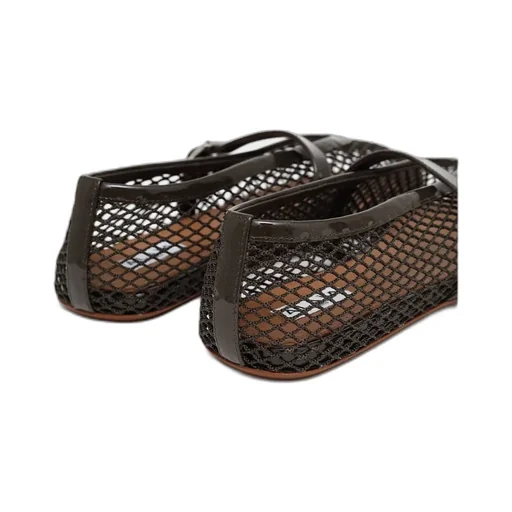 AlaÏA Fishnet Ballet Flats