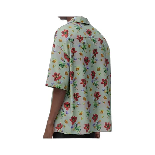 Loewe Floral Printed Short-Sleeved Shirt