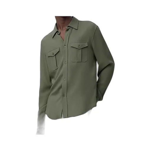 Shirt In Viscose Blend