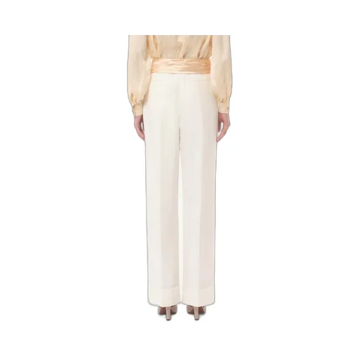 Valentino Bow Detailed Pleated Trousers
