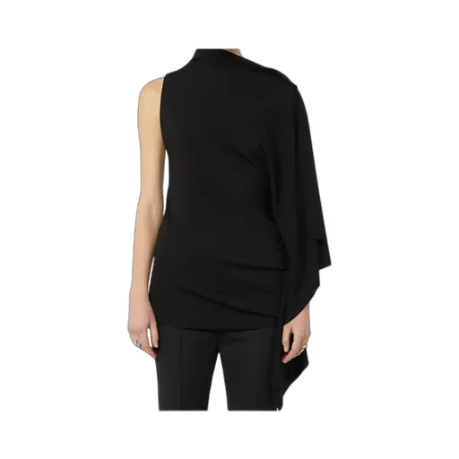 Sportmax Asymmetric Ruffled Top