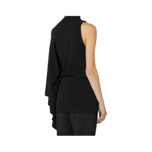 Sportmax Asymmetric Ruffled Top