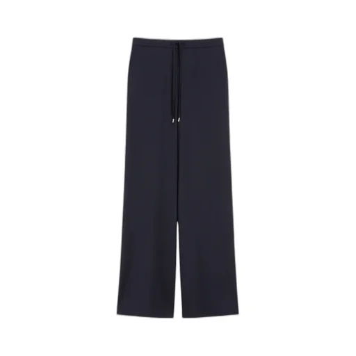 Max Mara Studio High-Waist Drawstring Trousers