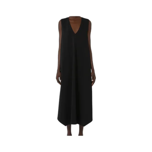 Sleeveless Crepe Dress