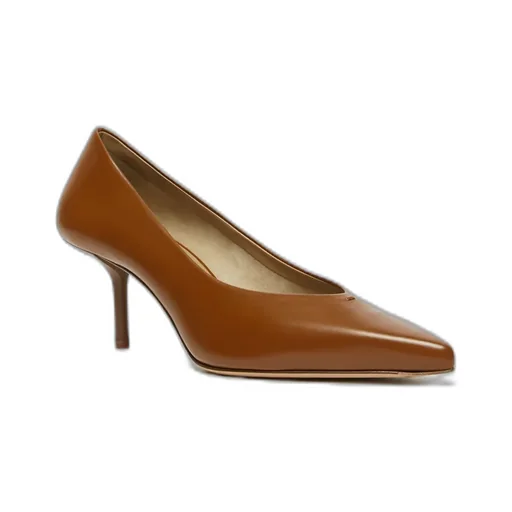 Smooth Leather Court Shoes