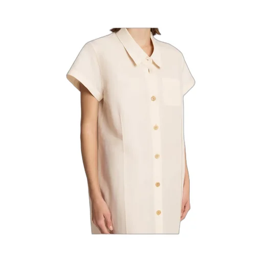 Khaite Effy Short-Sleeved Dress