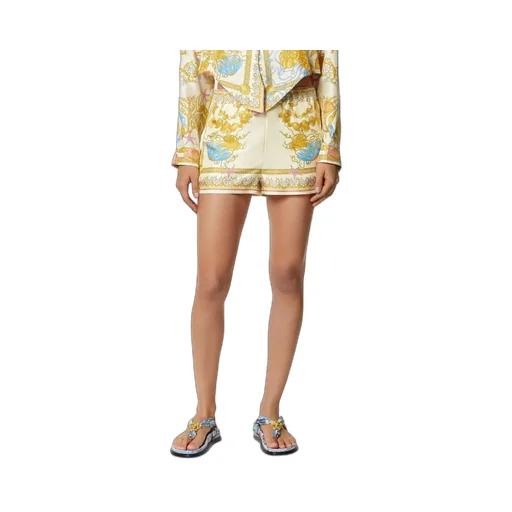 Versace Barocco-Printed Elasticated Waistband Shorts