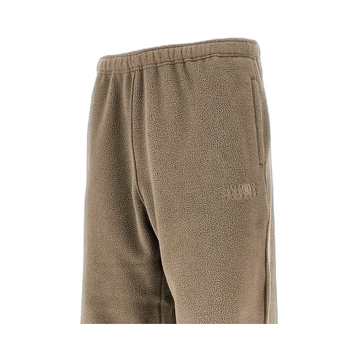 Mm6 Maison Margiela Logo Embroidered Track Pants