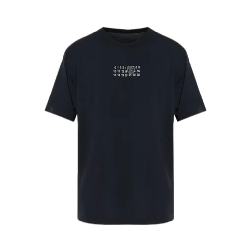 Mm6 Maison Margiela Numeric Printed Crewneck T-Shirt