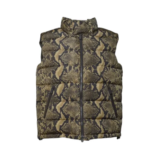 Aspesi Printed Zip-Up Gilet