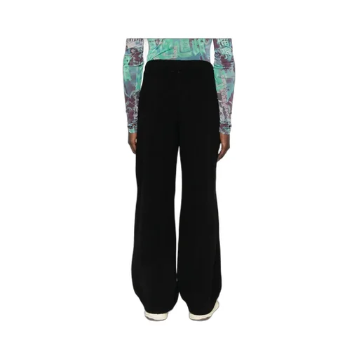 Mm6 Maison Margiela Logo Embroidered Track Pants