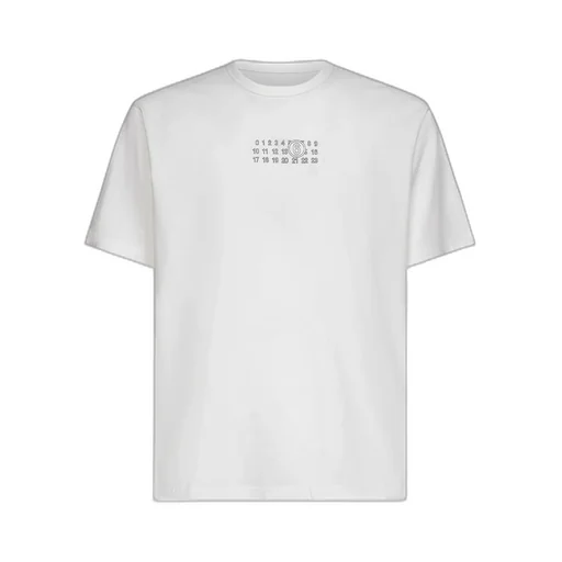 Mm6 Maison Margiela Numeric Printed Crewneck T-Shirt