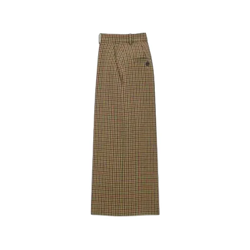 Culottes In Wool Check