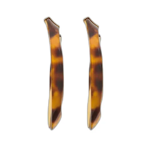 Saint Laurent Twisted Hoop Earrings