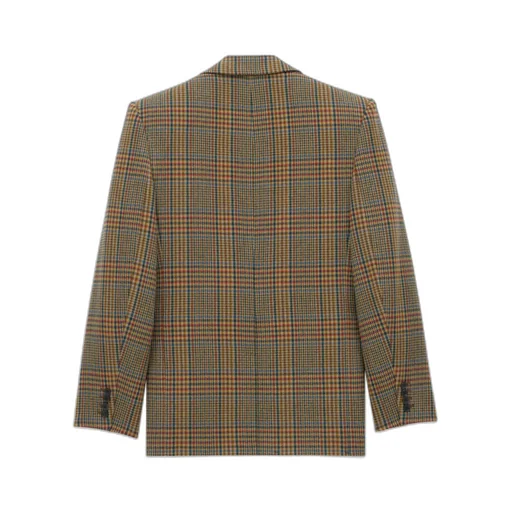 Jacket In Prince Of Wales Wool