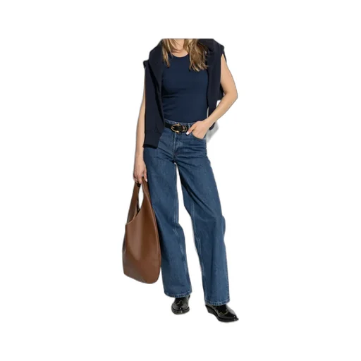 A.P.C. Logo Embroidered Knitted Top