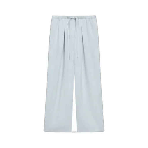 Pleated Crepe Trousers