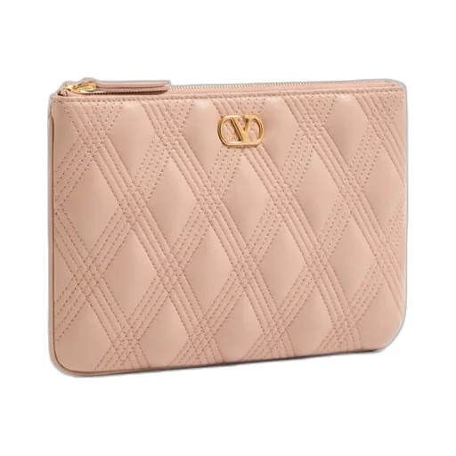 Valentino Quiltie 67 Zip-Up Clutch Bag