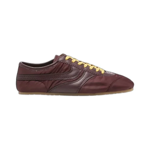 Dries Van Noten Round Toe Lace-Up Sneakers
