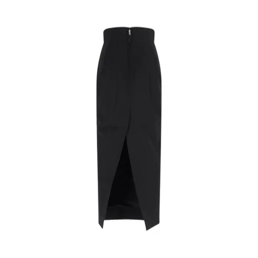 Rick Owens High-Waist Midi Skirt
