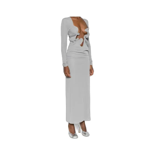 Draped Maxi Dress