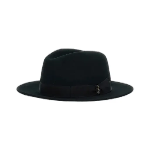 Borsalino Grosgrain-Band Fedora Hat