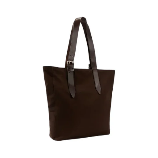 Solid Color Shoulder Bag