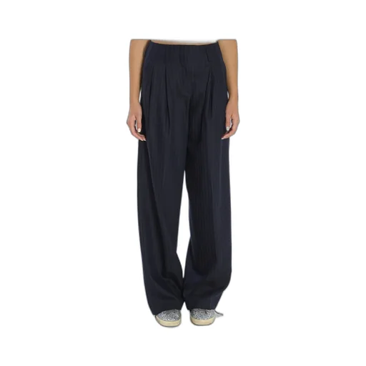 Golden Goose Deluxe Brand Wide-Leg Striped Pants
