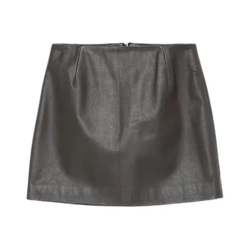 Leather Mini Skirt
