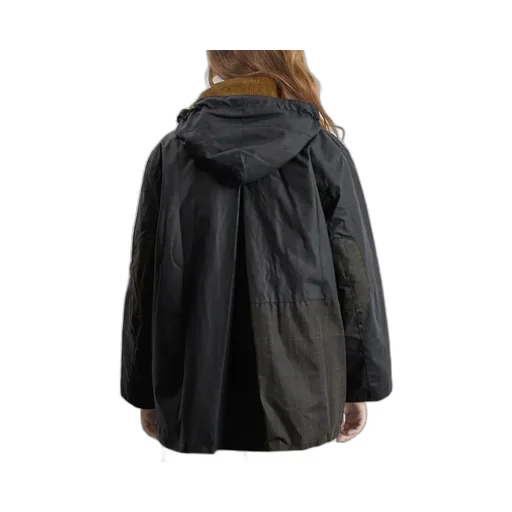 X Ganni Waxed Duffle Coat