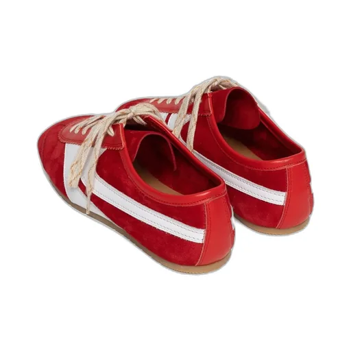Dries Van Noten Round Toe Lace-Up Sneakers