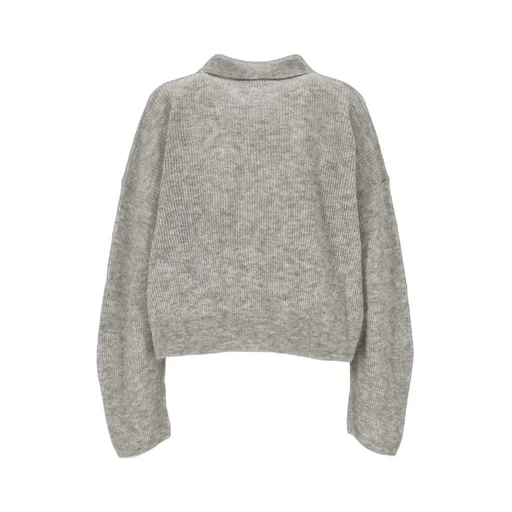 Haikure Buttoned Collar Knitwear