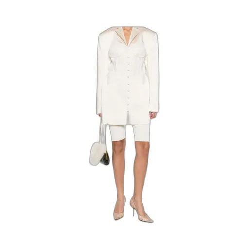 Lace-Overlay Jacket