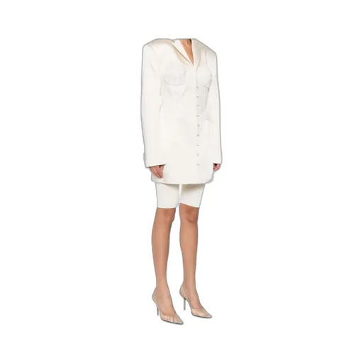 Lace-Overlay Jacket