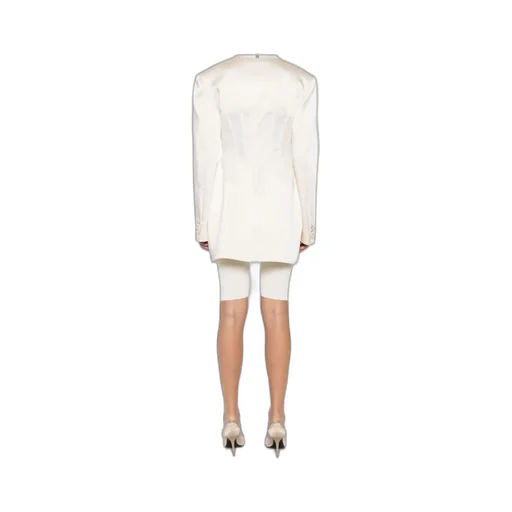 Lace-Overlay Jacket