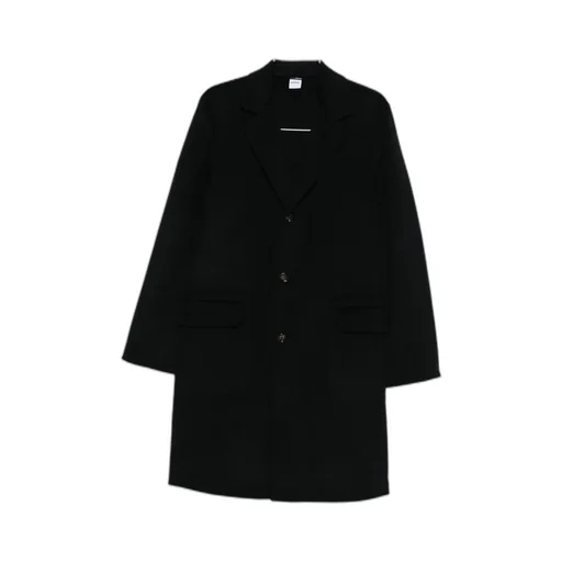 Pockets Single-Breasted Coat