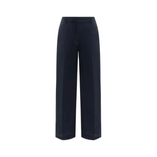 Theory Straight Leg Pleated Trousers