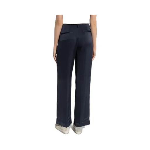 Theory Straight Leg Pleated Trousers