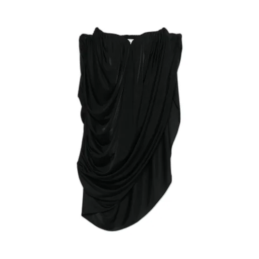 Draped Strapless Top