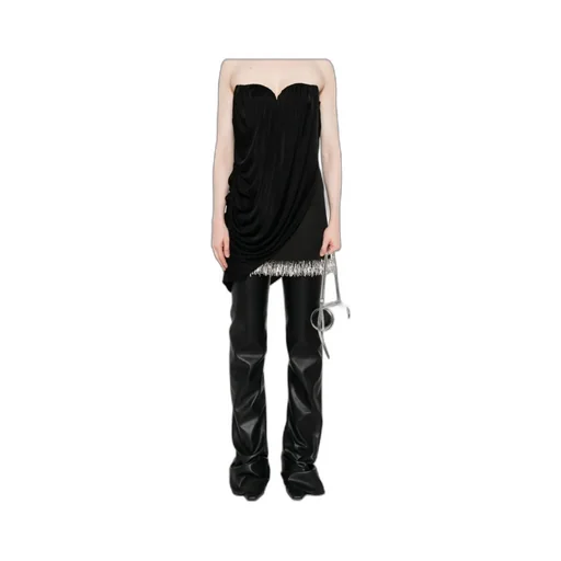 Draped Strapless Top