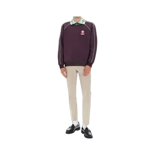 Casablanca Logo-Trim Crewneck Sweatshirt